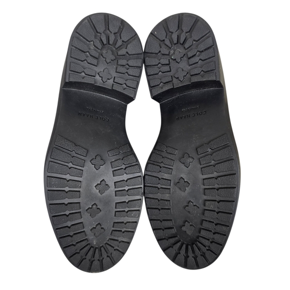 Cole Haan Womens Westerly Black Leather Loafers Shoe Size 9 - Picture 8 of 10